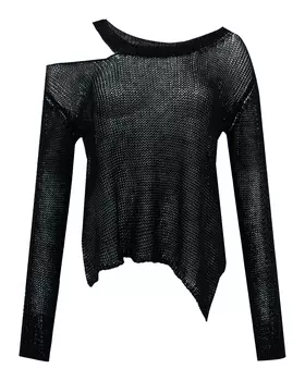 джемпер асимметричный из льна MALLONI