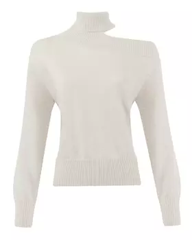 джемпер с вырезом на плече D.EXTERIOR