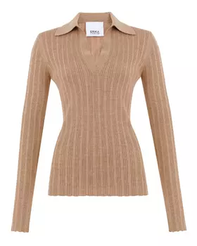 джемпер в рубчик Erika Cavallini