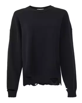 джемпер в рубчик HELMUT LANG