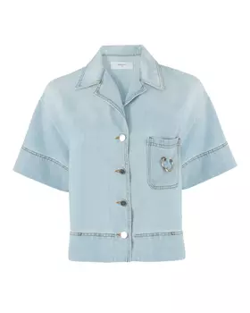 джинсовая рубашка BEATRICE