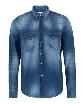 джинсовая рубашка P.M.D.S