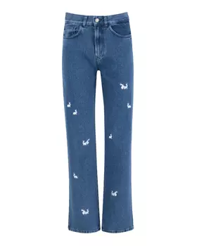 джинсы прямого кроя Carne Bollente