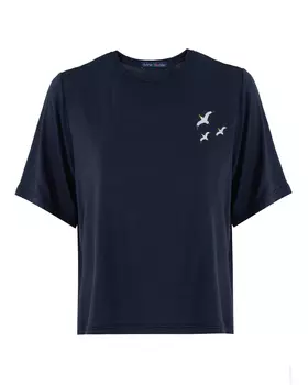 футболка из хлопка ANNIE MOREE