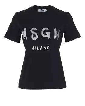 футболка из хлопка MSGM