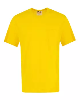 футболка изо льна MC2 Saint Barth