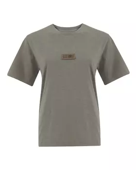 футболка с нашивкой MM6 Maison Margiela