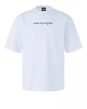 футболка с принтом COMME des FUCKDOWN