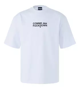 футболка с принтом COMME des FUCKDOWN