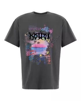 футболка с принтом KSUBI