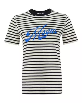 футболка с принтом MSGM