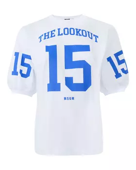 футболка с принтом MSGM