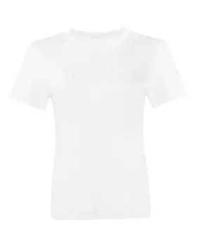 футболка с вышивкой HELMUT LANG