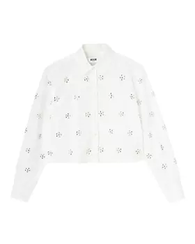 хлопковая блуза MSGM