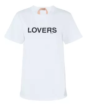 хлопковая футболка № 21