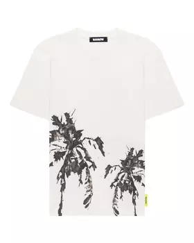 хлопковая футболка BARROW