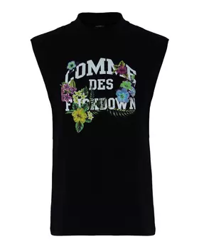 хлопковая футболка COMME des FUCKDOWN