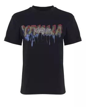 хлопковая футболка COMME des FUCKDOWN