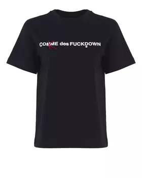 хлопковая футболка COMME des FUCKDOWN