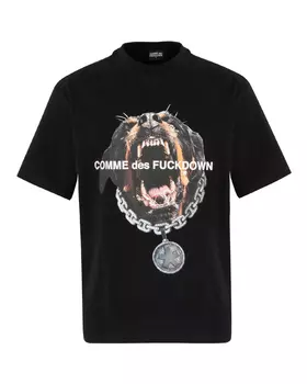 хлопковая футболка COMME des FUCKDOWN