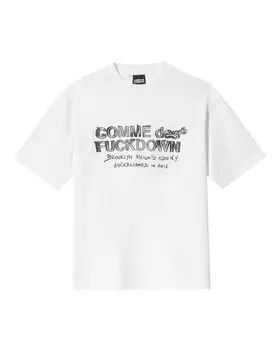 хлопковая футболка COMME des FUCKDOWN