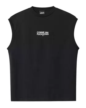 хлопковая футболка COMME des FUCKDOWN