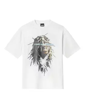 хлопковая футболка COMME des FUCKDOWN