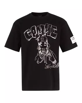 хлопковая футболка COMME des FUCKDOWN