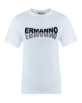 хлопковая футболка ERMANNO FIRENZE