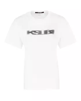 хлопковая футболка KSUBI