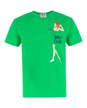 хлопковая футболка MC2 Saint Barth