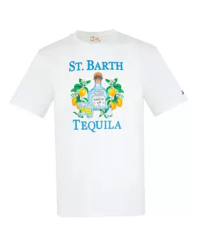 хлопковая футболка MC2 Saint Barth