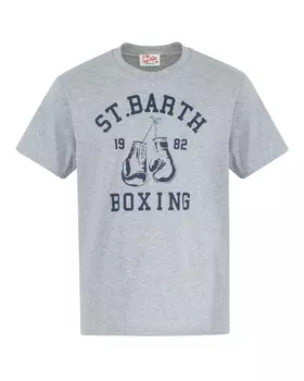 хлопковая футболка MC2 Saint Barth