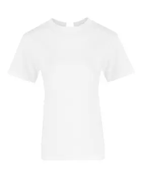 хлопковая футболка MM6 Maison Margiela