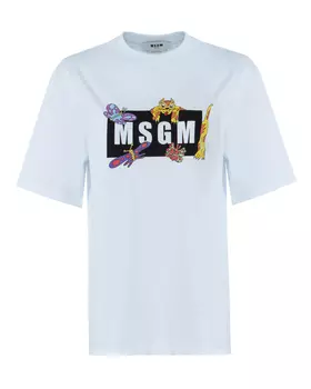 хлопковая футболка MSGM