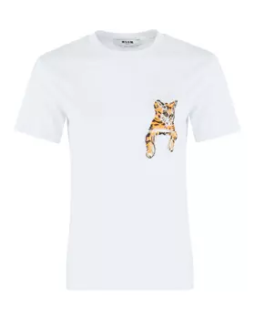 хлопковая футболка MSGM