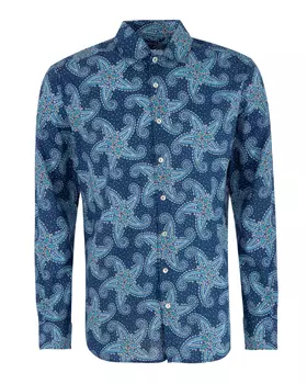 хлопковая рубашка MC2 Saint Barth