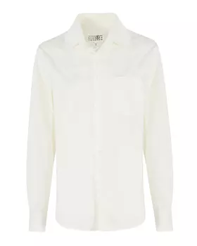 хлопковая рубашка MM6 Maison Margiela