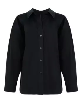 хлопковая рубашка с накладным карманом ACTUALEE