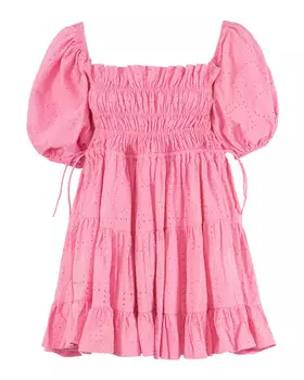 хлопковое платье мини Palm Noosa