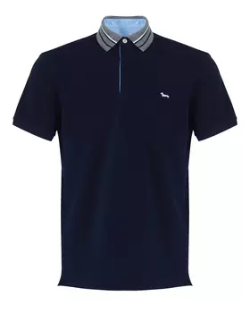 хлопковое поло Harmont &amp; Blaine