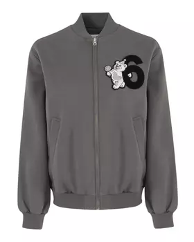 хлопковый бомбер MM6 Maison Margiela