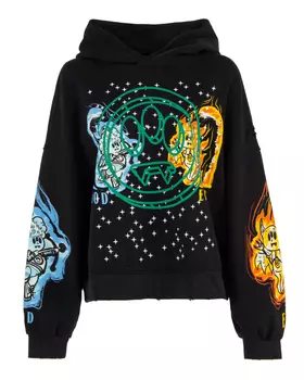 хлопковый худи BARROW