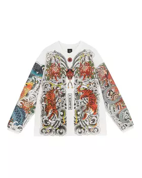 хлопковый лонгслив RICE WEAR