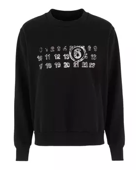 хлопковый свитшот MM6 Maison Margiela
