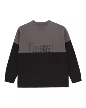 хлопковый свитшот MM6 Maison Margiela