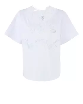 хлопковый топ ERMANNO FIRENZE