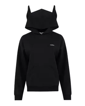 худи из хлопка с рожками COPERNI