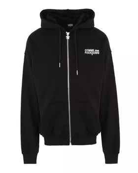 худи на молнии COMME des FUCKDOWN