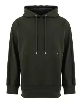 худи с молниями по бокам HELMUT LANG